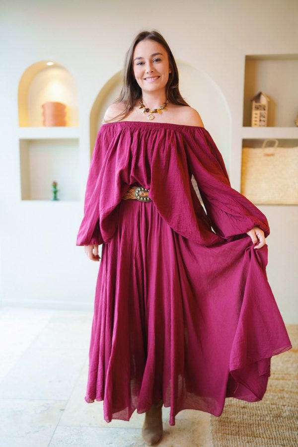 ensemble boheme haut et jupe