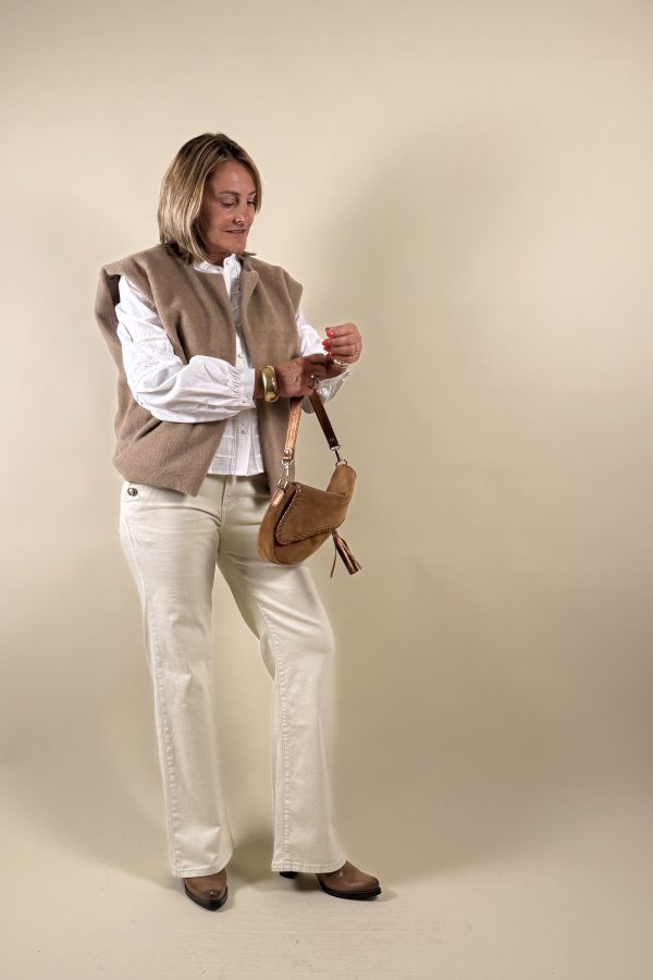 gilet sans manche laine bouillie