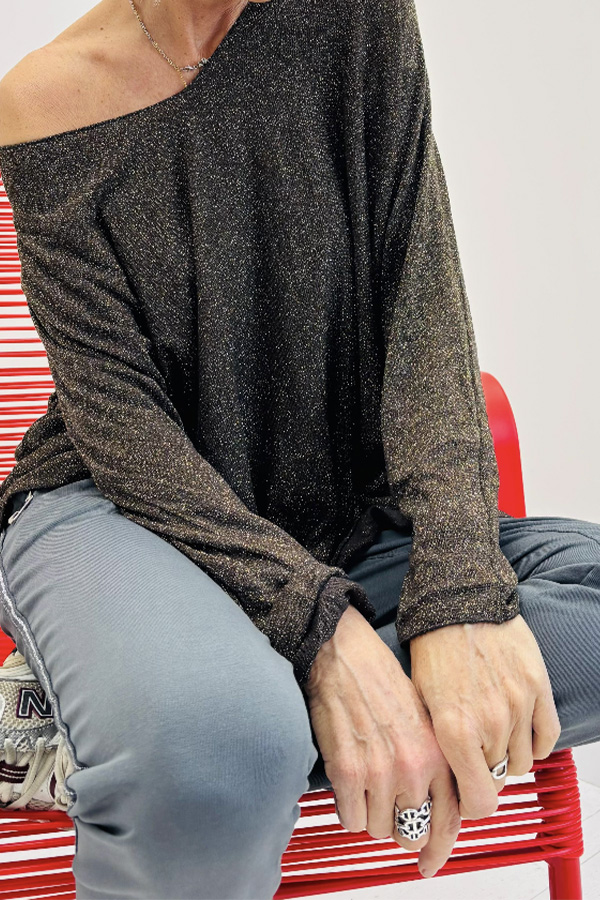 Alternative view of Haut Eline - 4 couleurs