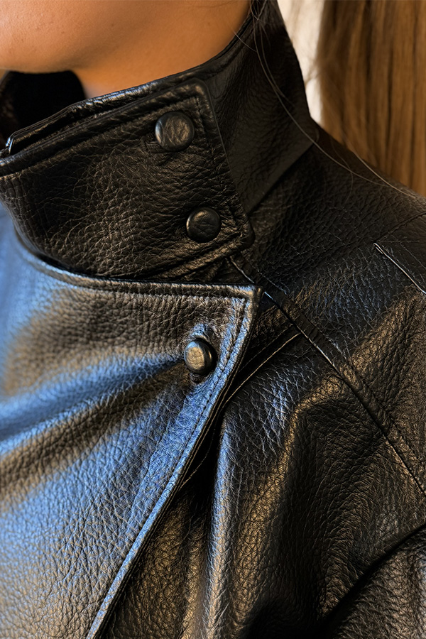 Alternative view of Blouson Nelya Noir