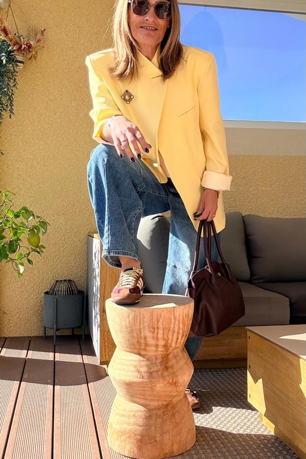 Blazer asymétrique Louane - 2 couleurs