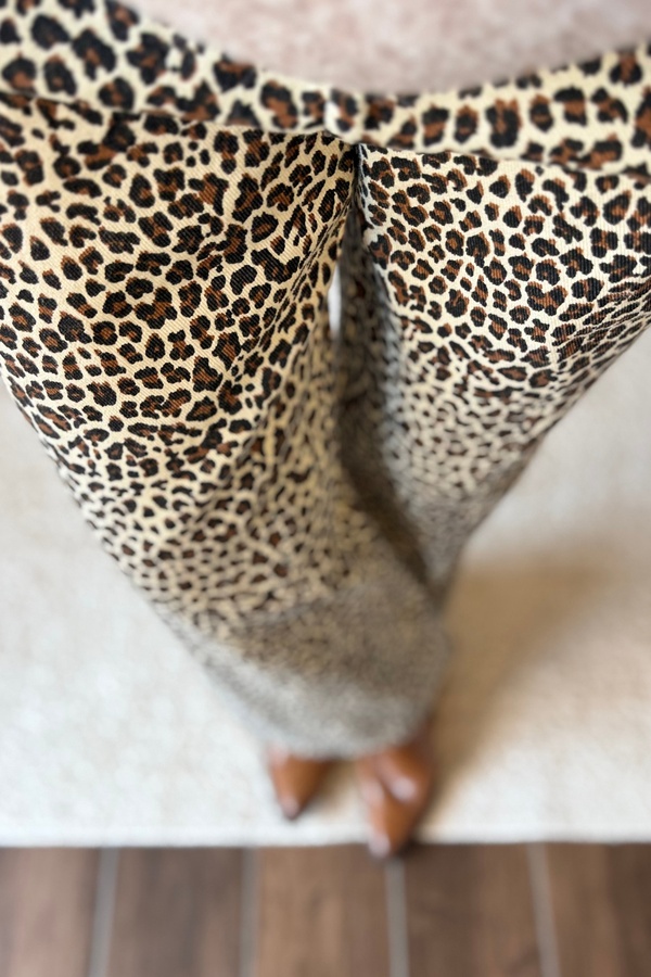 pantalon léopard