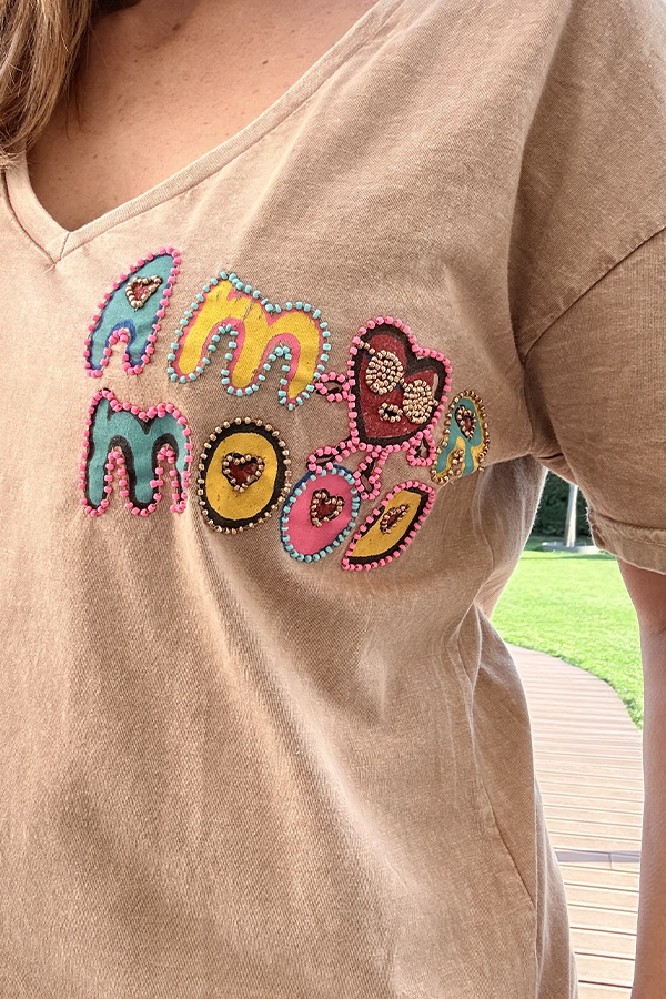 Tshirt "Amore" - 3 couleurs