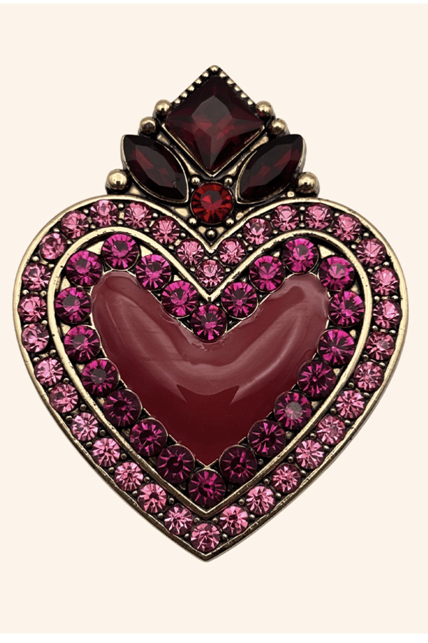 Clip Coeur sacré Cupidon - Exvoto