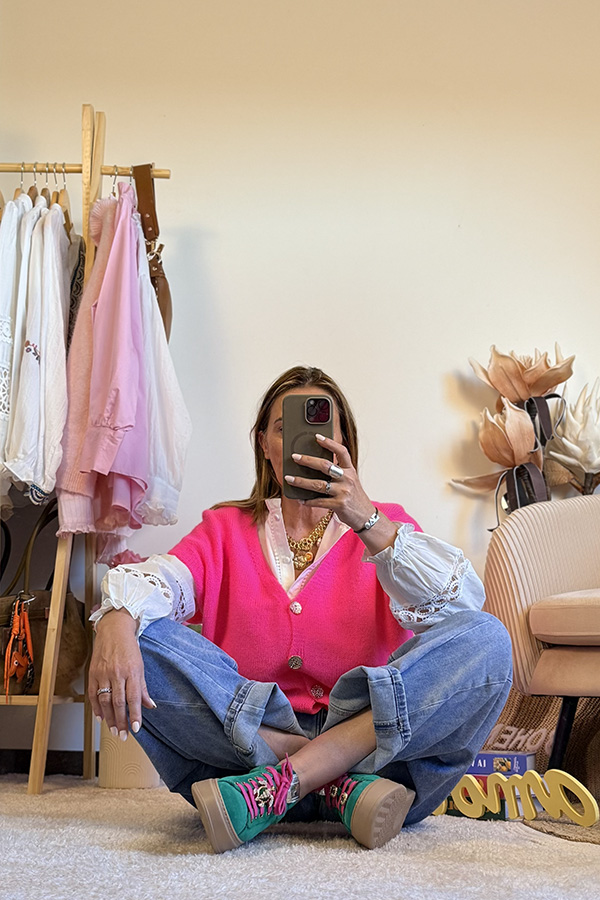 Alternative view of Gilet Emma Rose