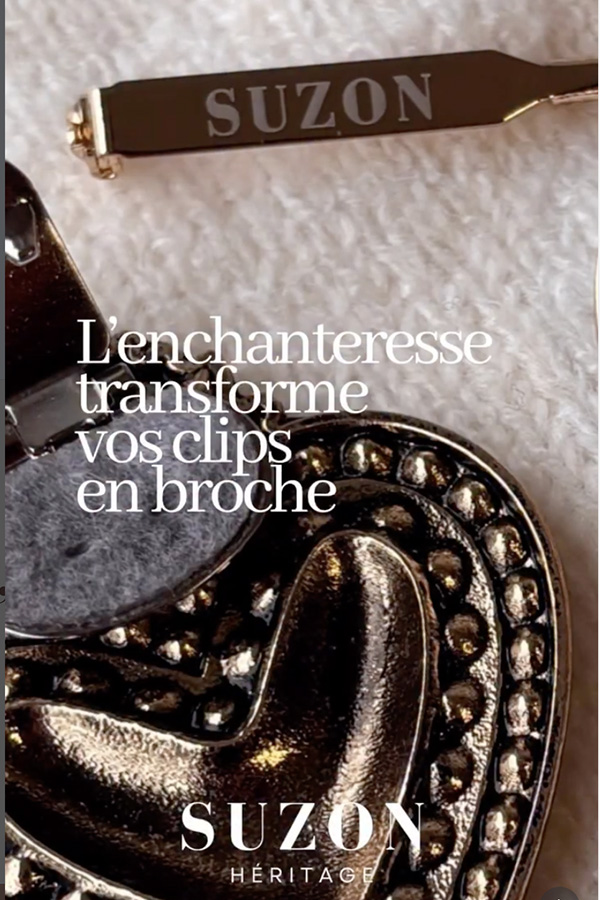 Broche magique l'Enchanteresse Gold / Silver