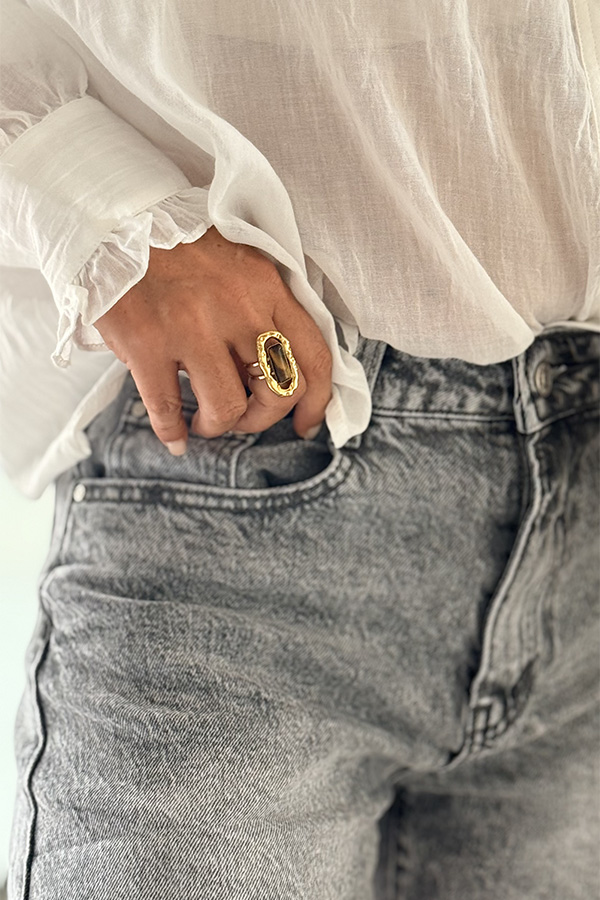 short jean gris femme