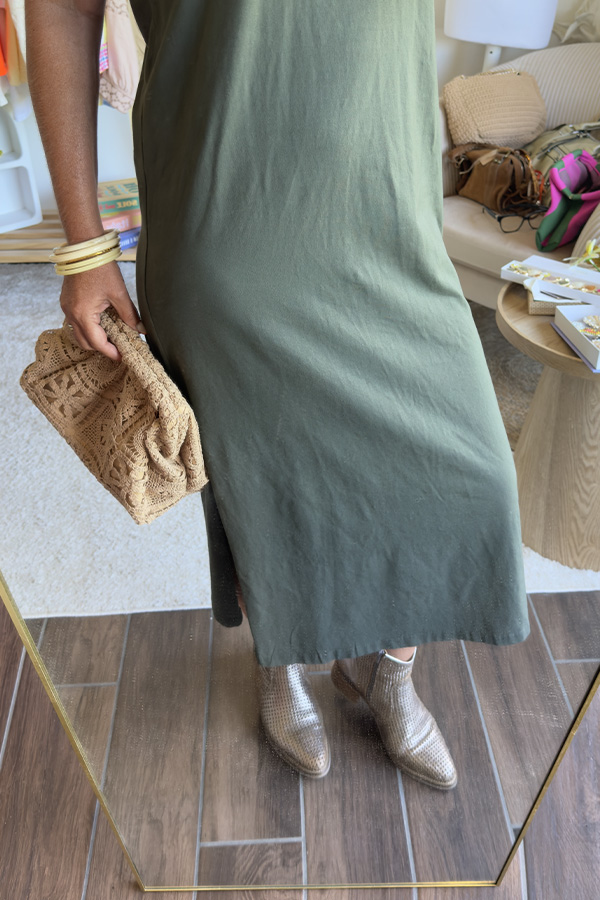 Robe longue Robine en coton femme