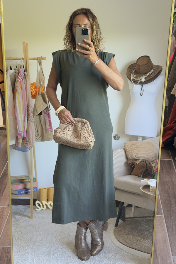 Robe longue Robine en coton femme