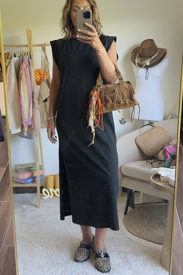 Robe longue Robine en coton femme