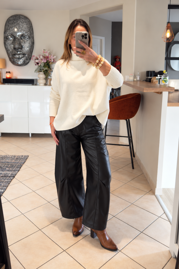Pantalon Forcyma - Coupe Barrel Marron ou Noir